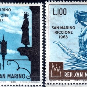 1963 13° Fiera Filatelica - Riccione