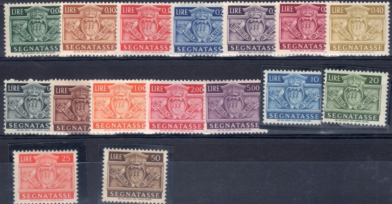 1945 Segnatasse Stemma