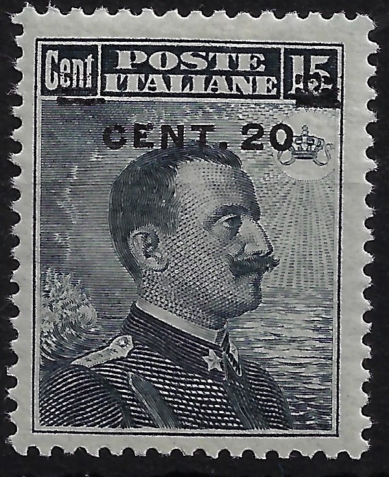 1916 20 su 15 grigio nero