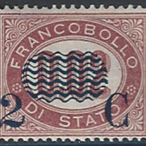 1878 2 c. su 2 c. lacca