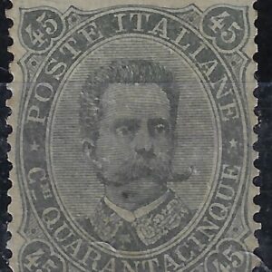 1889 45 c. verde oliva ©