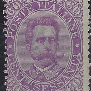 1889 60 c. violetto