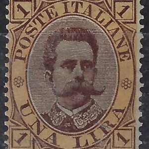 1889 1 L. bruno giallo