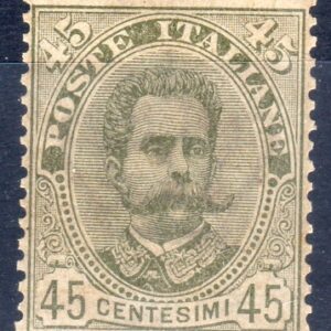 1891 45 c. verde oliva