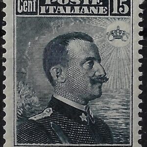 1911 15 c. calcografico " due stellette"