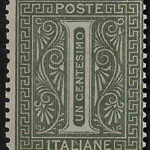 1863 1 c. verde