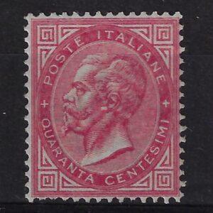 1863 40 c. rosa ©