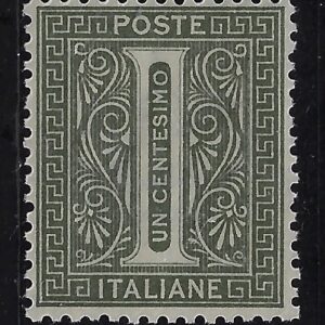 1863 1 c. verde