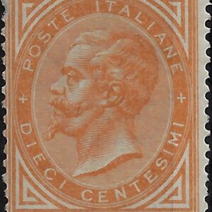 1863 10 c. ocra ©