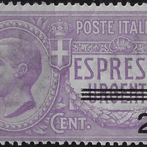 1917 Espressi sovrastampato 25 su 40