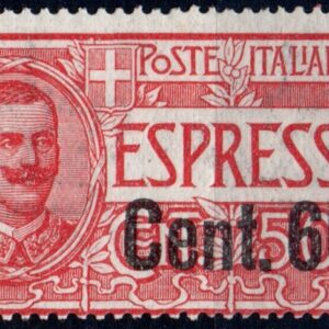 1922 Espressi sovrastampato 60/50 c