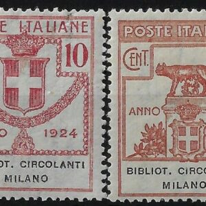 1925 Enti Parastatali © Biblioteche Milano serie completa