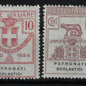 1925 Enti Parastatali Patronati Scolastici serie completa