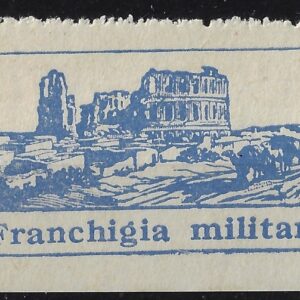 1942 Franchigia Militare anfiteatro el Djem azzurro