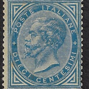 1877 10 c. azzurro ©