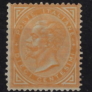 1863 10 c. ocra ©