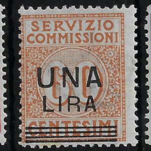 1925 sovrastampato serie completa