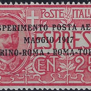 1917 Posta Aerea Esperimento