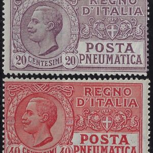 1925 del 1913 20c e 40c serie completa