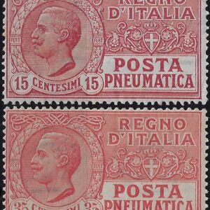 1924 tipo 1913 15c e 35c serie completa