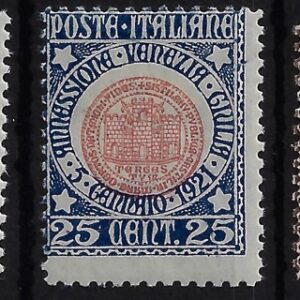 1921 Venezia Giulia serie completa