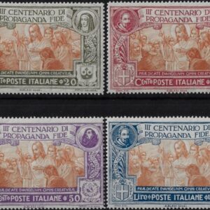 1923 Propaganda Fide serie completa