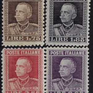 1927 V.E.III Effigie serie completa
