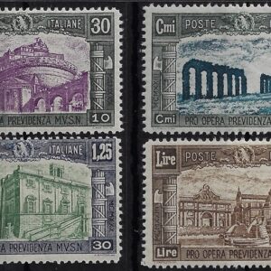 1930 Milizia III serie completa