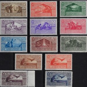 1930 Virgilio con Posta aerea serie completa