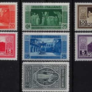 1929 Montecassino serie completa