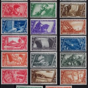1932 Marcia su Roma con posta aerea ed Espressi serie completa