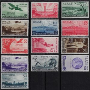 1935 Orazio con Posta aerea serie completa