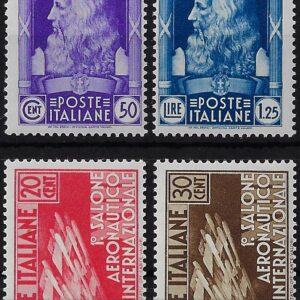 1935 Salone Aeronautico serie completa