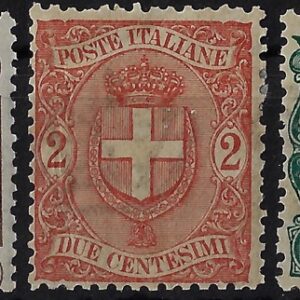 1896 stemma di savoia serie completa