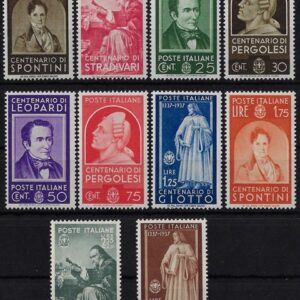 1937 Uomini illustri serie completa