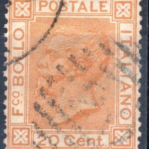 1877 20 c. ocra