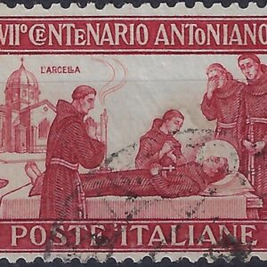 1931 Sant' Antonio 75 c. dentellatura 12