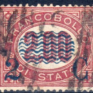 1878 2 c. su 2 L lacca