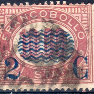 1878 2 c. su 10 L lacca