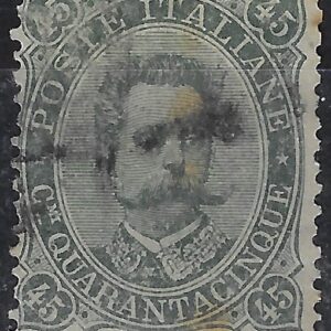 1889 45 c. verde oliva