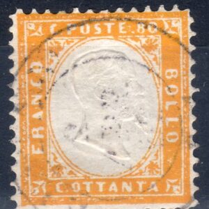 1862 80 c. giallo
