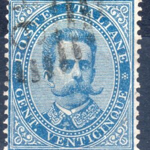 1879 25 c. azzurro