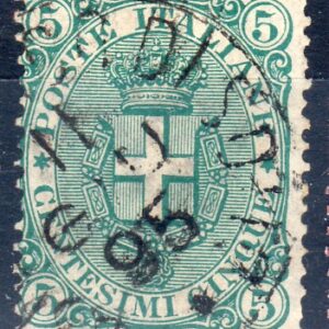 1891 5 c. verde