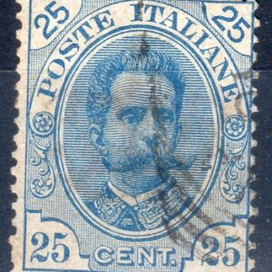 1891 25 c. azzurro