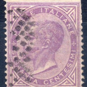 1863 60 c. lilla De la Rue