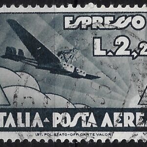 1933 Posta Aerea Espresso Aereo 2,25