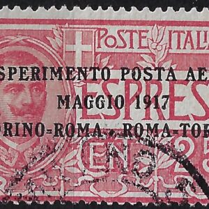 1917 Posta Aerea Esperimento