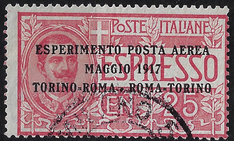 1917 Posta Aerea Esperimento