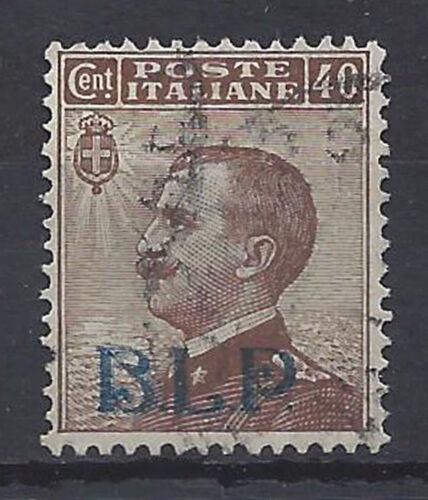 1922 B. L. P. - BLP 40 c. bruno sopr. azzurra