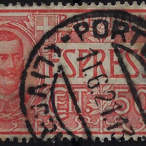 1920 Espressi Effigie sovrastampato 50 c